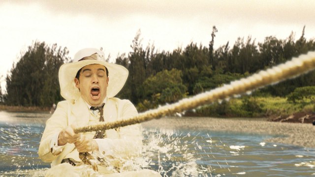 Watch A Clip From Jungle Cruise Deleted Scenes Macgregor Water Skis