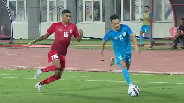 Football Replay India Vs Lebanon