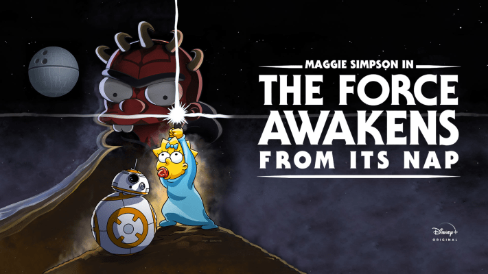 Maggie Simpson In The Force Awakens From Its Nap Disney Hotstar