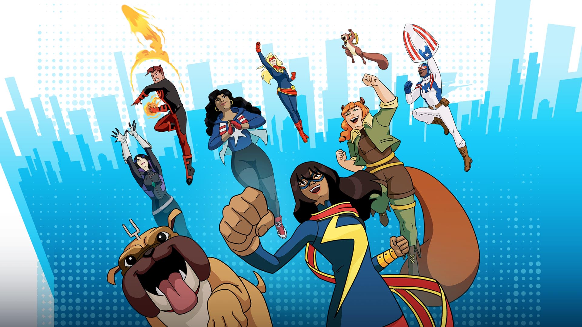 Marvel Rising: Secret Warriors on Disney+ Tunisia | English Arabic ...