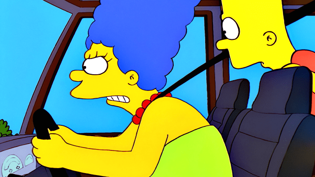 Nonton The Simpsons Season 10 Episode 15 Marge Simpson In Screaming 