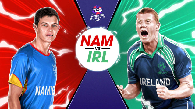 IRE vs NAM Live Streaming & Live Cricket Score, Ireland vs Namibia 11th  Match, First Round Group A on Disney+ Hotstar