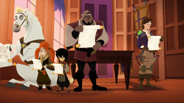 Nonton Tangled: The Series Season 3 Episode 8 - The King and Queen of ...