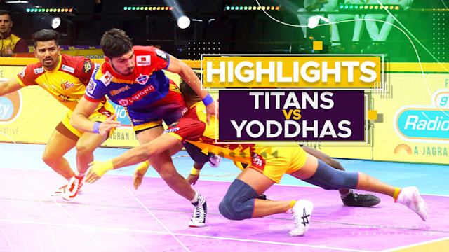 Kabaddi: Titans 49-32 Yoddhas