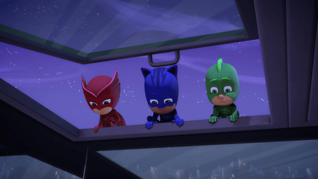 Nonton PJ Masks Season 1 Episode 10 - Catboy's Tricky Ticket / Gekko ...