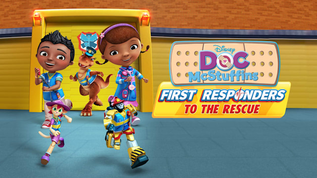 Doc mcstuffins toy hospital hot sale first responders to the rescue