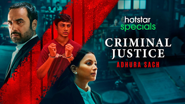 Criminal Justice Adhura Sach Disney Hotstar