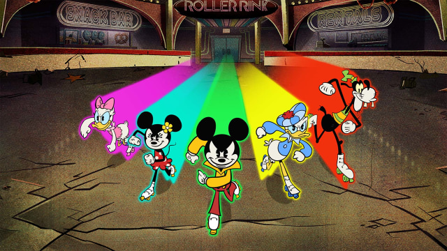 the wonderful world of mickey mouse keep on rollin