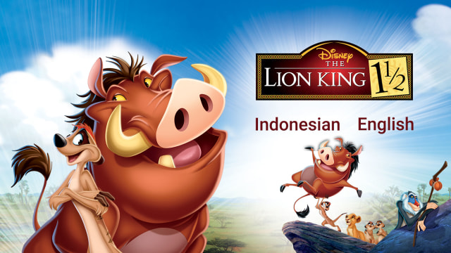 The Lion King 1 1/2 full movie. Kids film di Disney+ Hotstar.