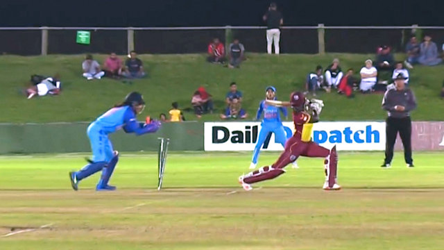 Watch India vs West Indies West Indies FOW from South Africa Women's