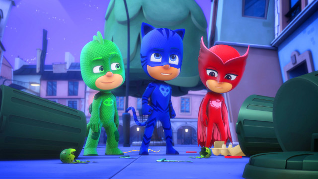 Nonton PJ Masks (Shorts) Season 1 Episode 16 - A Job For All di Disney+ ...