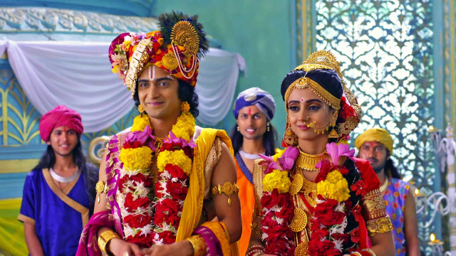 radha-krishna-watch-episode-203-krishna-marries-rukmini-on-disney