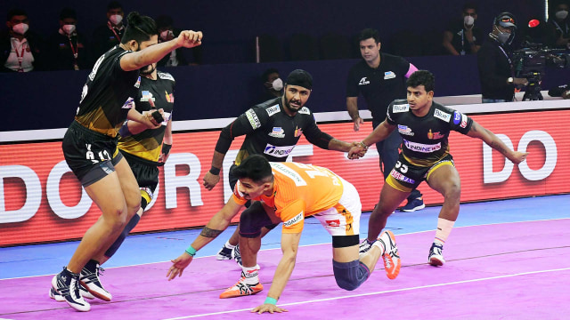 VIVO Pro Kabaddi League 2021-22: Replay: Puneri Paltan Vs Titans ...