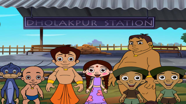 chhota train wala cartoon