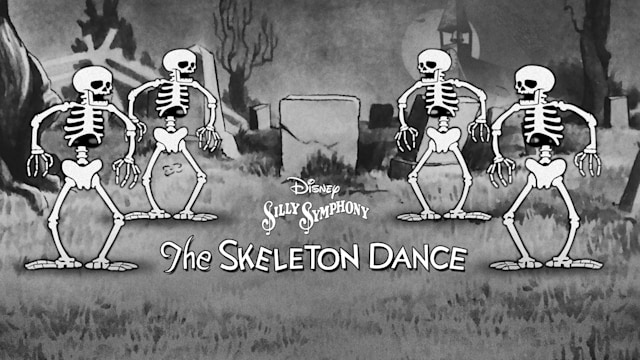 The skeleton deals dance