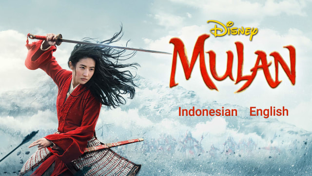 Nonton Mulan Film di Disney+ Hotstar.