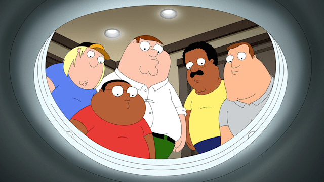 family guy season 22 episode 10 cabin pressure