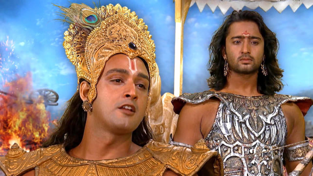 Mahabharata - Watch Episode 130 - Krishna Encourages Arjuna on Disney+ ...