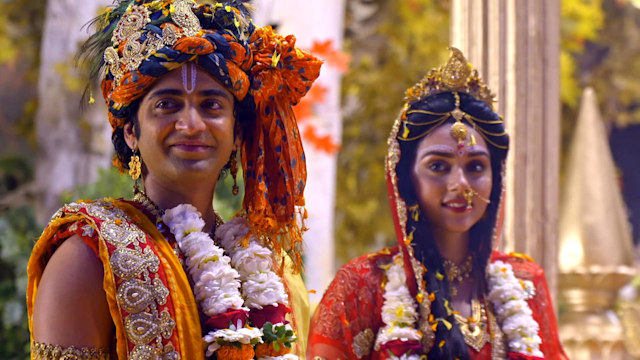 RadhaKrishn Watch Episode 587 Krishna Weds Radha On Disney Hotstar   1437046 H E75fa262175c