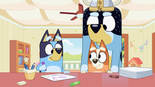 Nonton Bluey Season Episode Ice Cream Bad Mood Double Babysitter Di Disney Hotstar