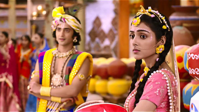 4k wallpaper - Original Radha Krishna Serial Hd Wallpaper ...