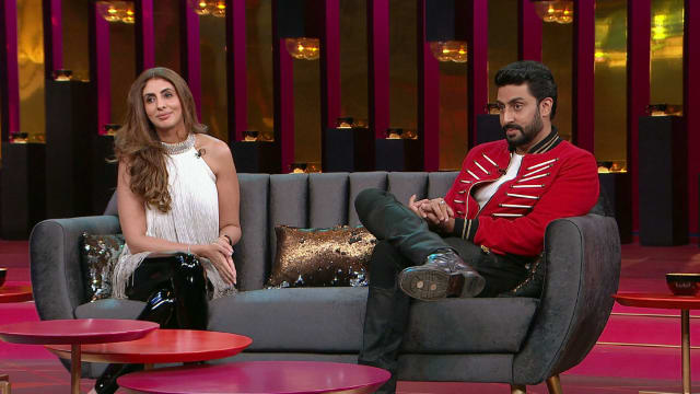 Koffee With Karan - Watch Episode 14 - Shweta Bachchan Nanda and Abhishek  Bachchan on Disney+ Hotstar