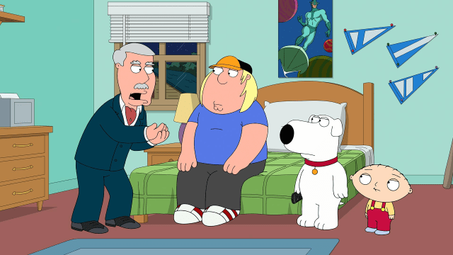 Family Guy Peter Gets White Hair