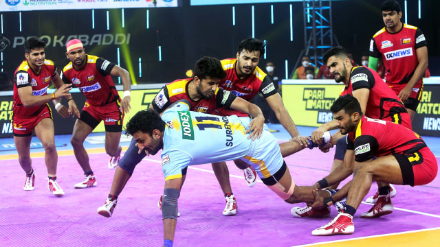 bengaluru bulls kabaddi dress