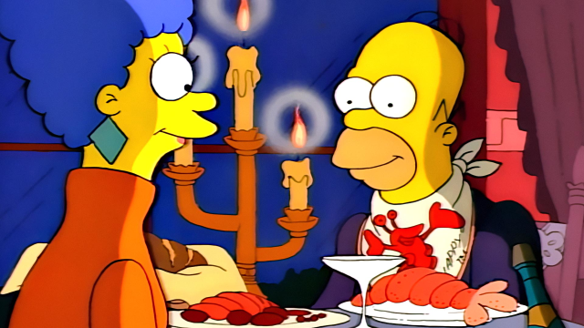 the simpsons some enchanted evening