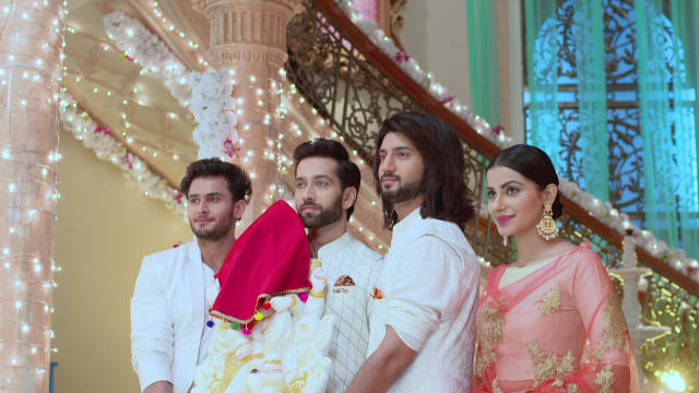 Ishqbaaz - Watch Episode 85 - The Oberois Get Ganesha Home ...