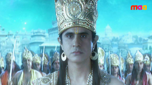 Indradev and Shankhchur s battle