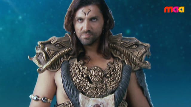 Nigas swallows Lord Vishnu
