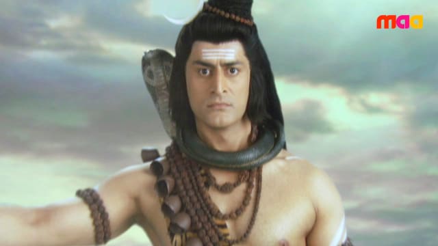 Lord Shiva placates Kali