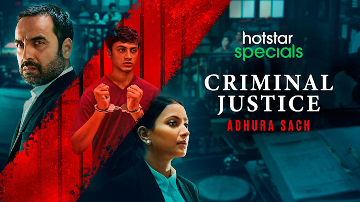 The Breaking Point, Criminal Justice: Adhura Sach, Disney+Hotstar, Jeet  aakhir nyay ki hi huyi. Criminal Justice: Adhura Sach, all episodes  streaming now on Disney+ Hotstar #ApplauseEntertainment BBC Studios  India