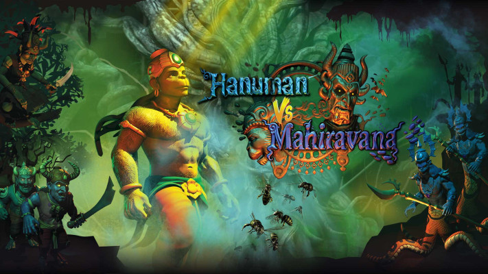 Hanuman Vs Mahiravana - Disney+ Hotstar