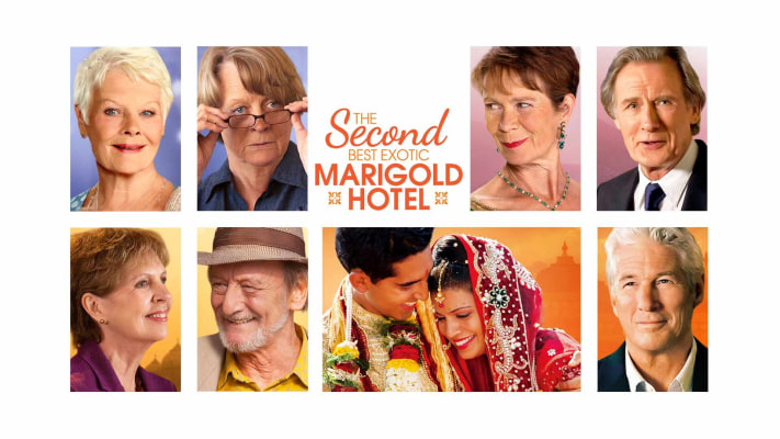Second best exotic marigold hotel dvd