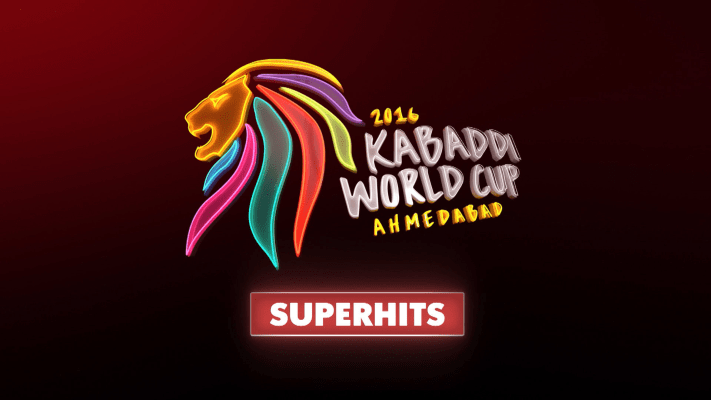 Kabaddi World Cup 2016 Superhits Disney