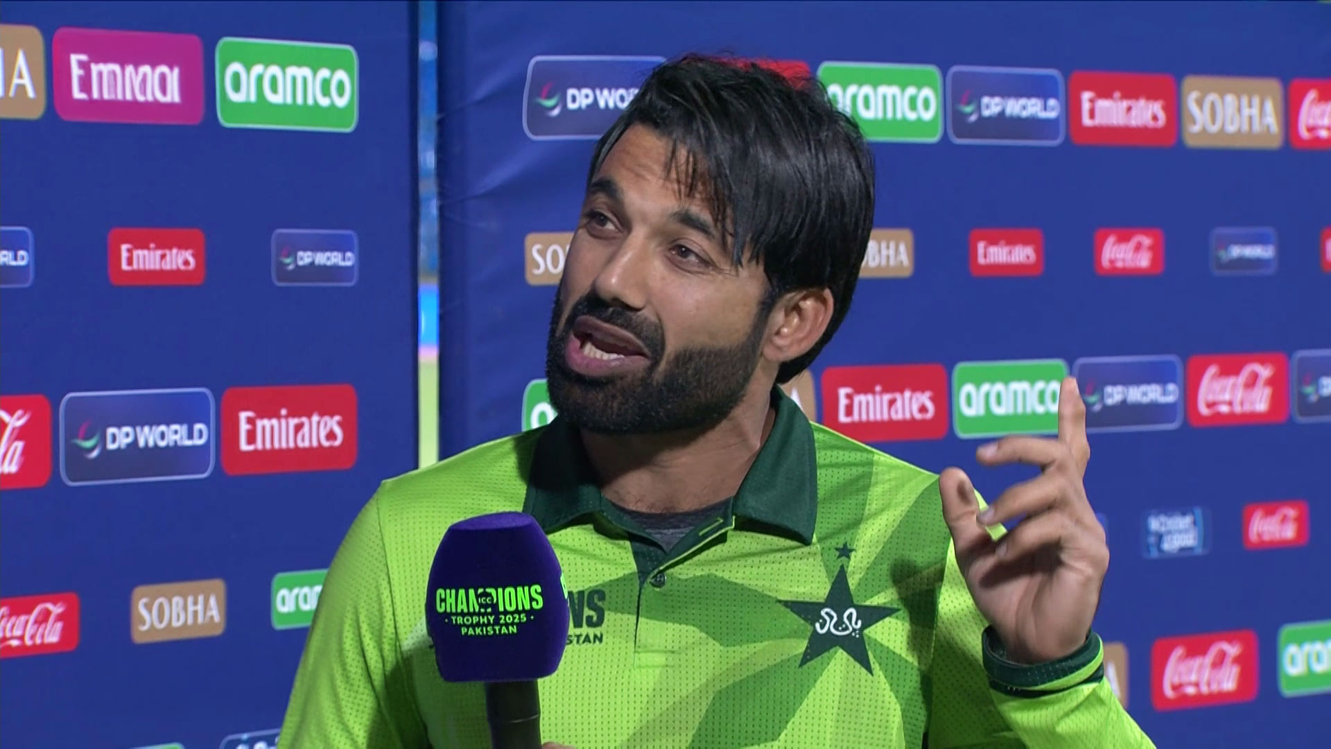 Pitch wasn't Easy to Bat on: Rizwan