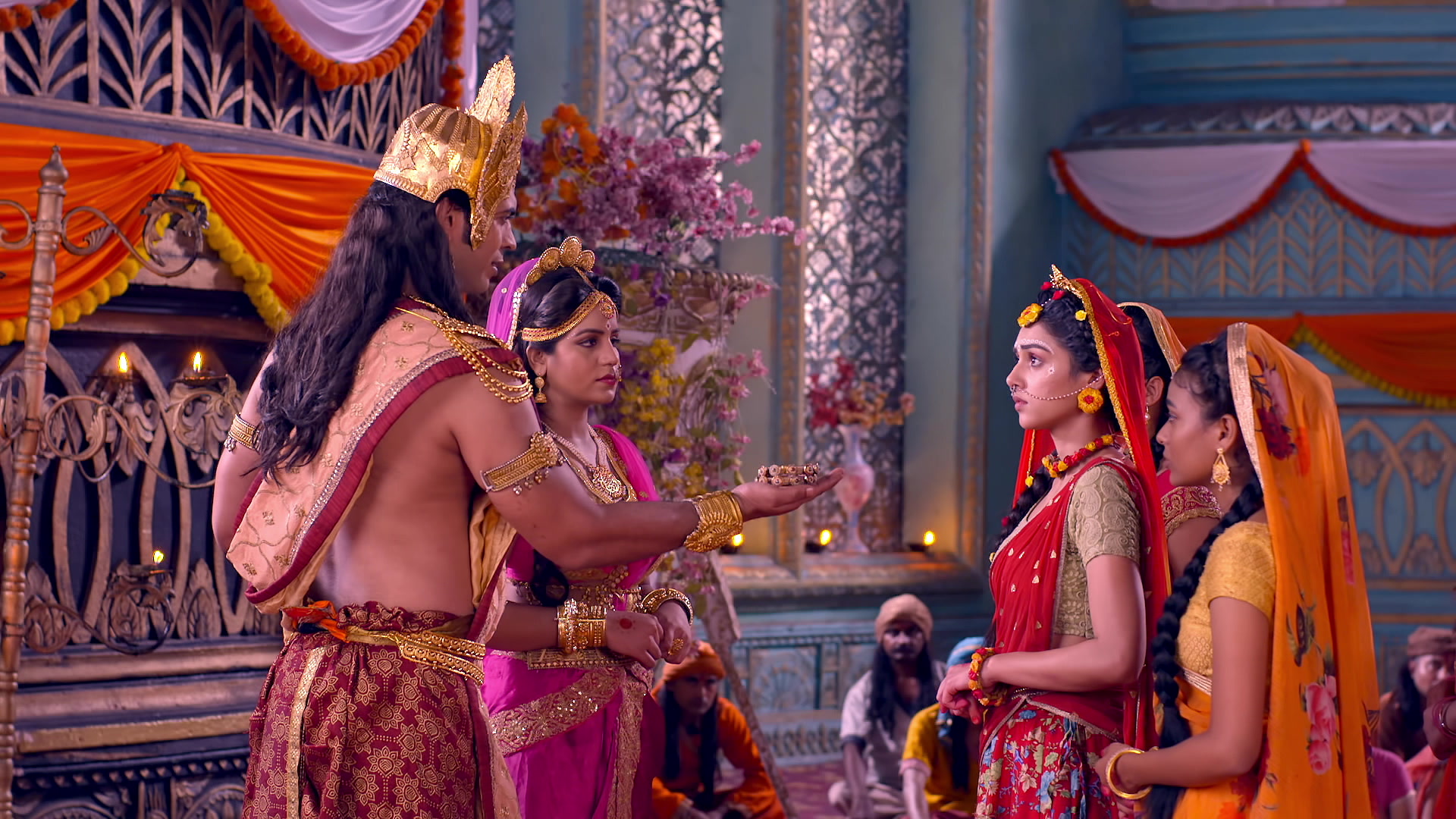 Shankachuda Meets Radha