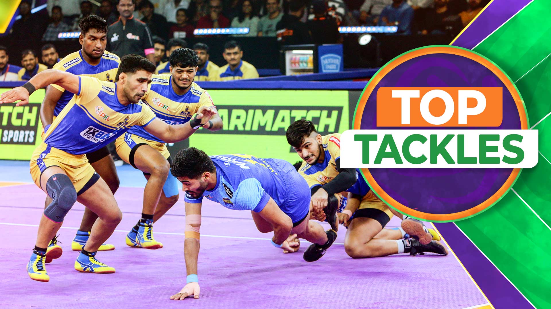 Top Tackles: Warriorz vs Thalaivas