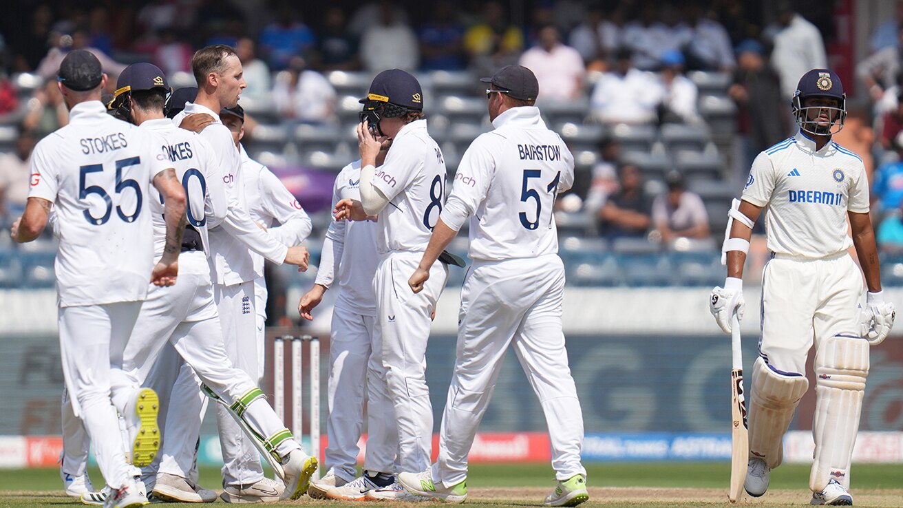 India vs England - 1st Test - 2nd Innings - India Wickets