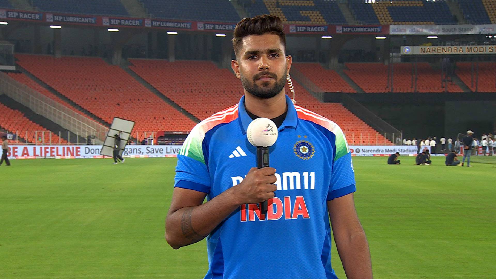 Harshit on His Display vs ENG