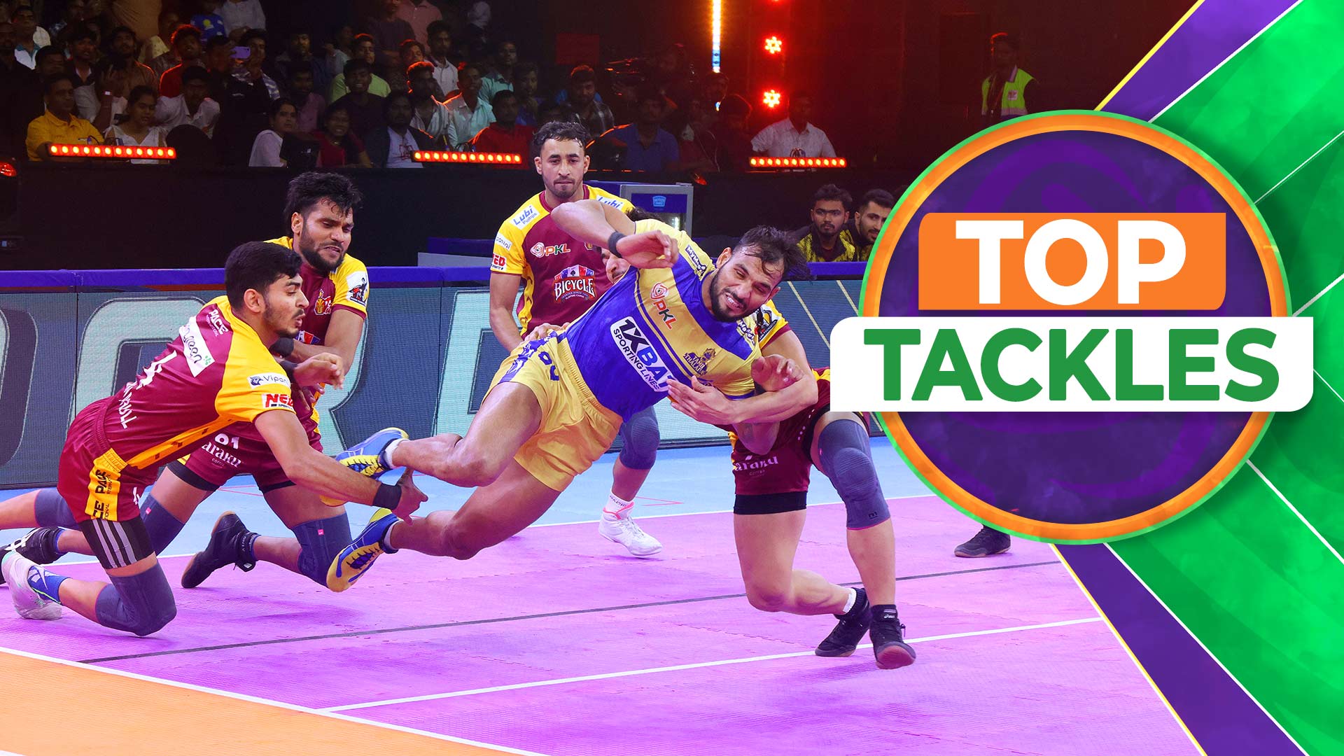 Top Tackles: Thalaivas vs Titans