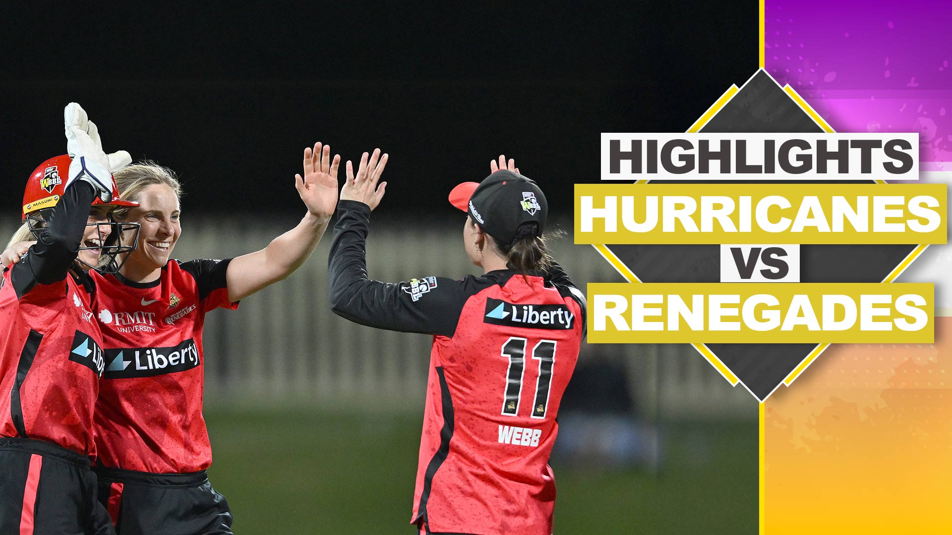 Red-hot Renegades Tame Hurricanes