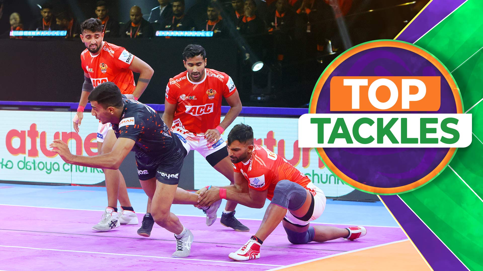 Top Tackles: Giants vs Mumba