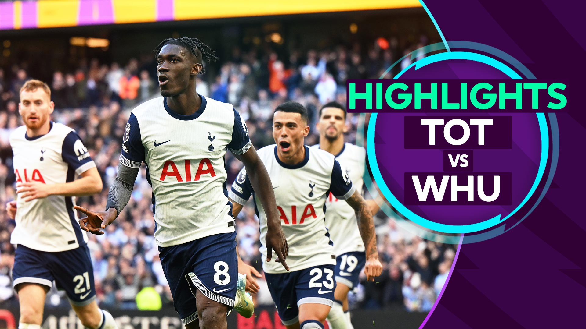 MW 8: Tottenham 4-1 West Ham