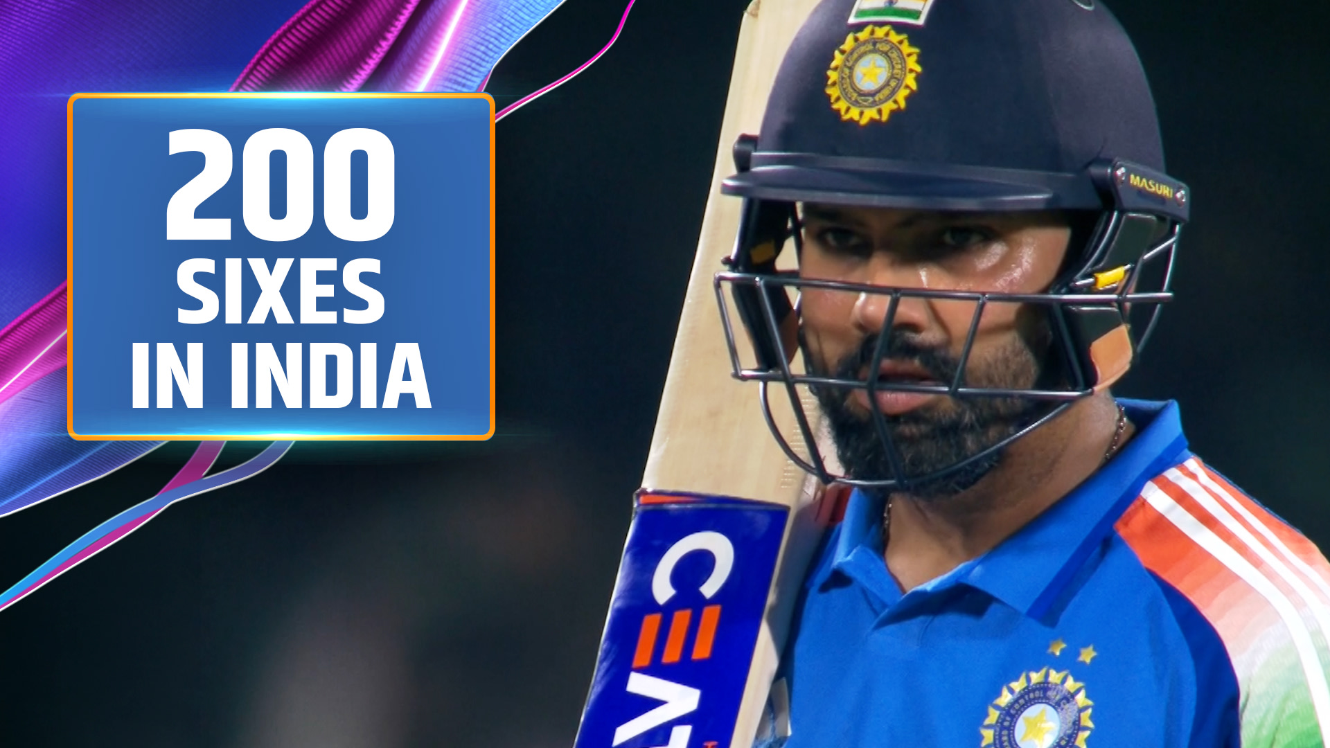 Rohit Smashes His Way to Fifty!