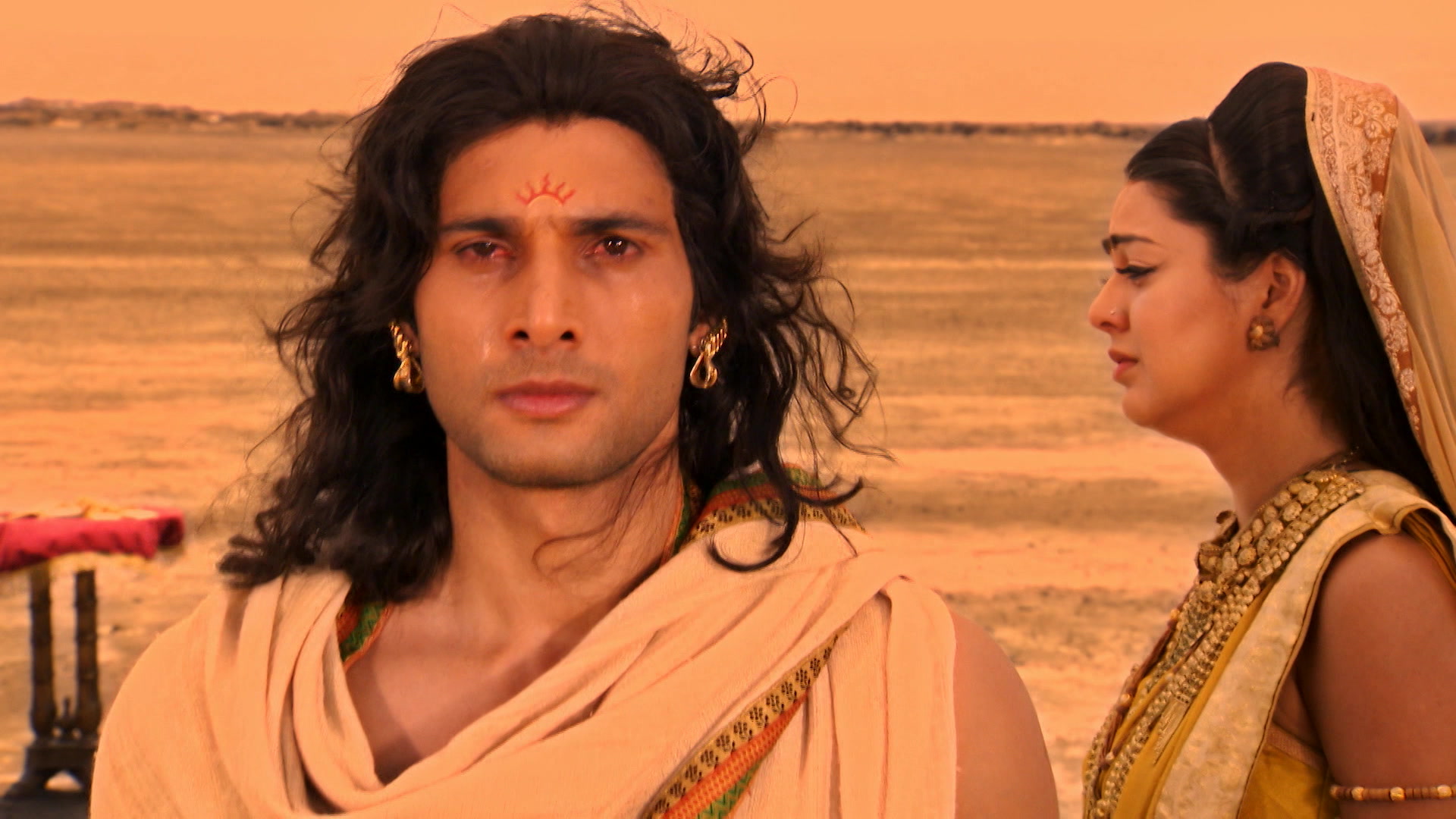 Karna Confronts Kunthi