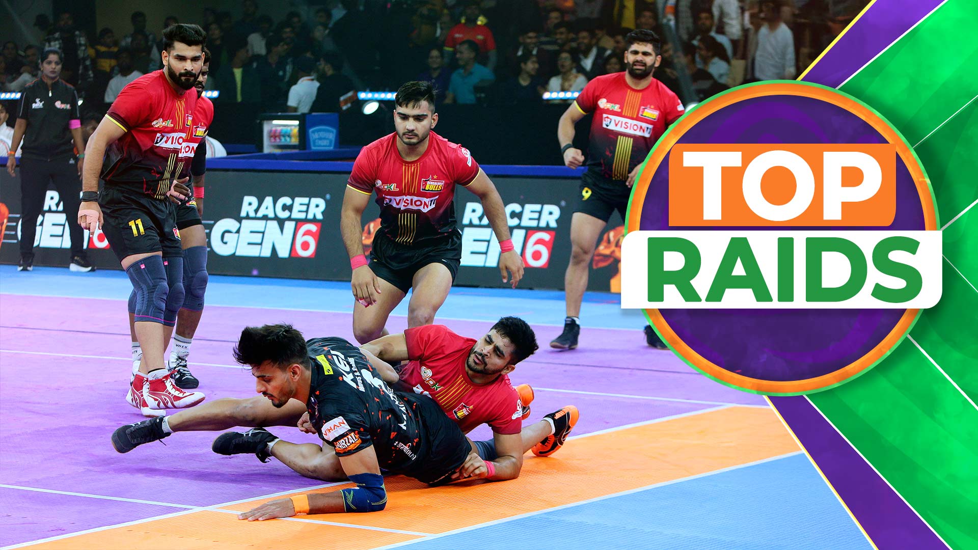 Top Raids: Bulls vs Mumba