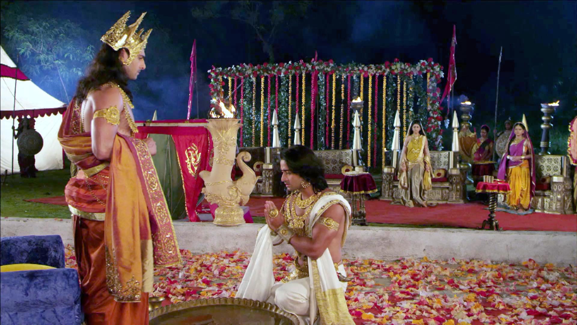 Arjuna Apologises to Karna